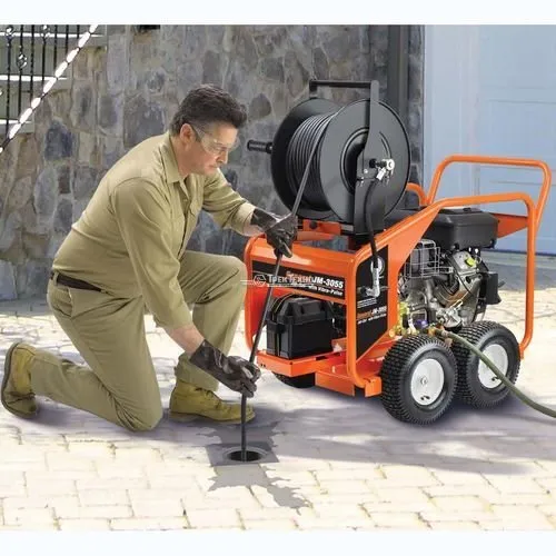 Аппарат высоконапорной JM-3055-A водоструйной очистки «General Pipe Cleaners»