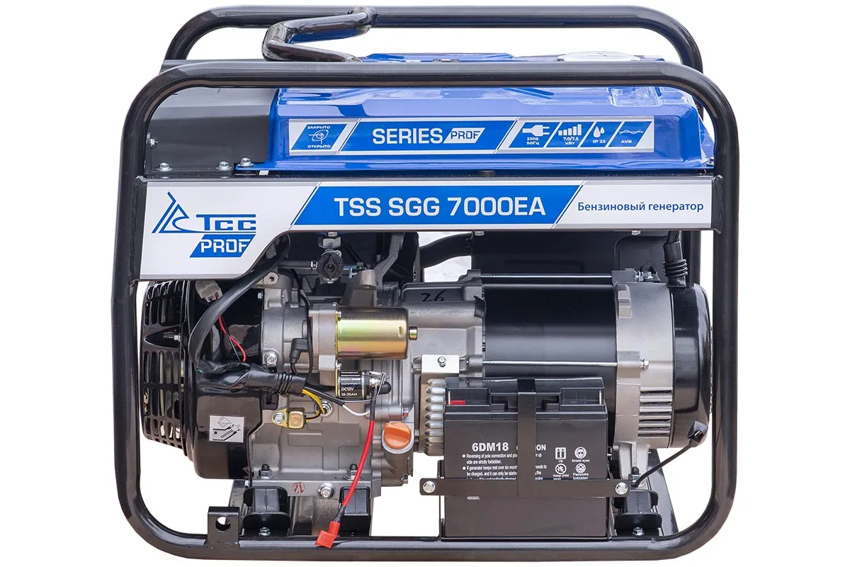 Генератор бензиновый TSS SGG 7000EA для автономного питания