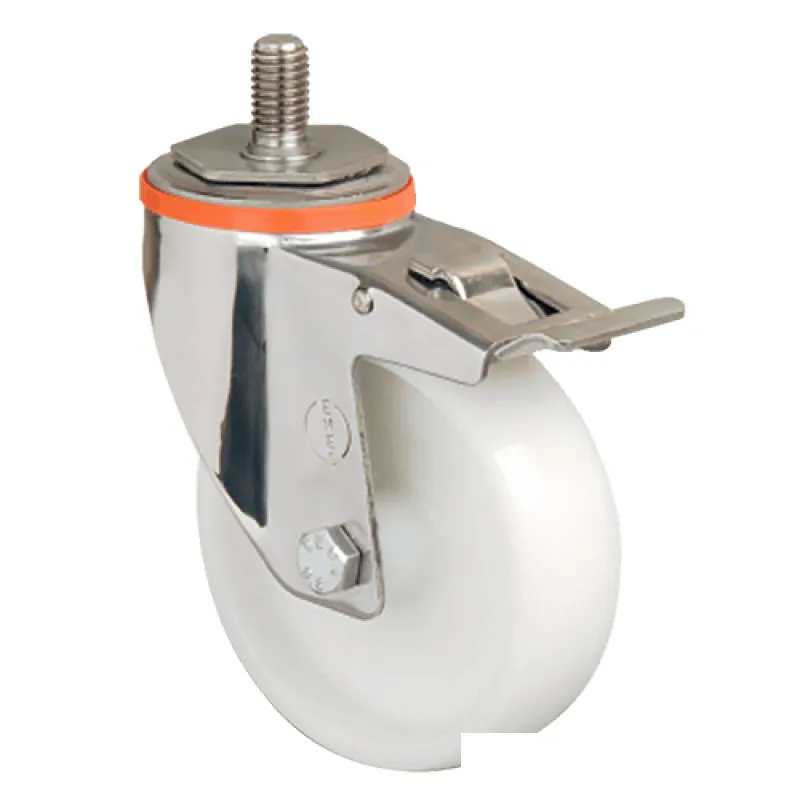 Колесо нейлоновое EM05 ZKZ 125 F (INOX)