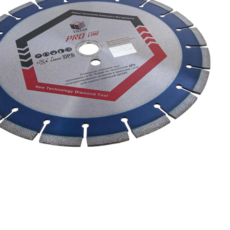 Диск алмазный 300x3.2x10x25.4 по железобетону Pro Line DIAM