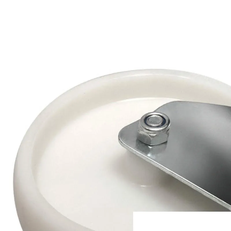 Колесо нейлоновое EM01 ZKZ 200 F для тележек и складской техники