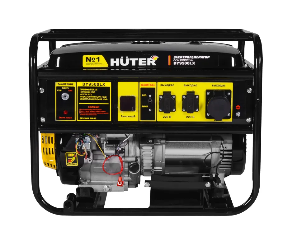 Генератор бензиновый HUTER DY9500LX