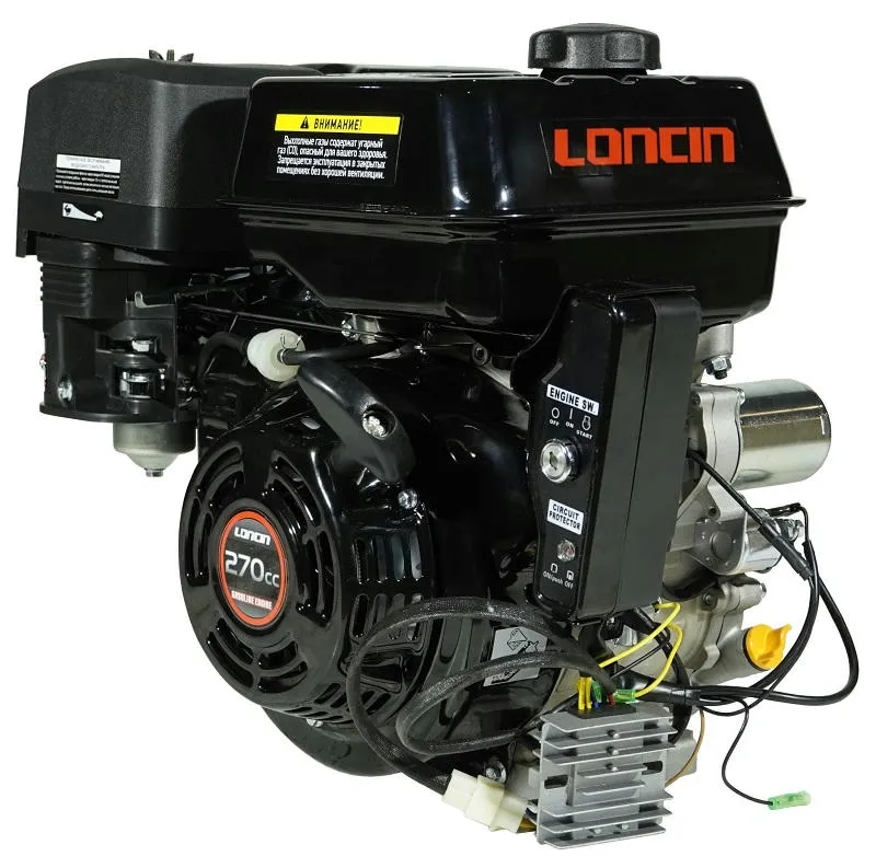Бензиновый двигатель «Loncin» G270FD  (A type) D25 5А