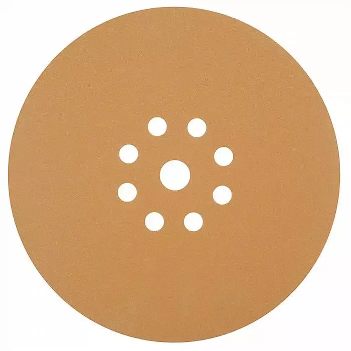 Абразивный круг SCHTAER GRIP Paper 225 мм на бумажной основе 9 отв 50 шт GRIPPAPER225P240H9-50 для шлифовки