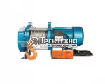 Лебедка ЛЭК-300 E21 (KCD) 300 кг, 220 В с канатом 100 м TOR