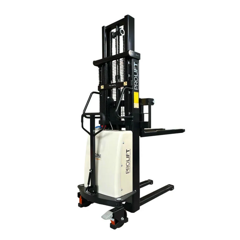 Штабелер электрический с раздвижными вилами PROLIFT M2 SPN 1025 для транспортировки грузов