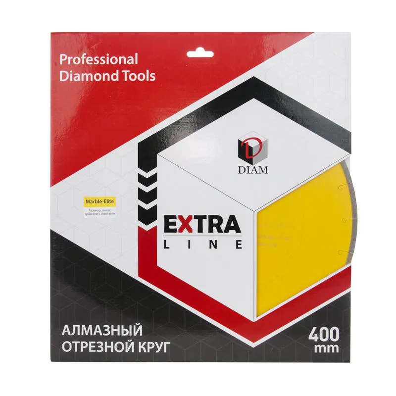 Диск алмазный 400x2.2x7.5x60/25,4 по мрамору Extra Line DIAM Marble-Elite
