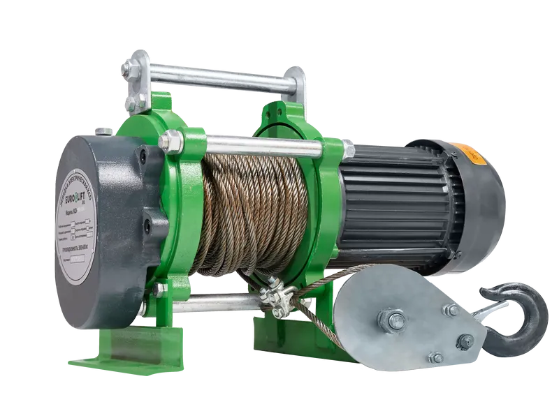 Электрическая лебедка KCD 300/600 кг, 30/15 м 380В «EURO-LIFT»