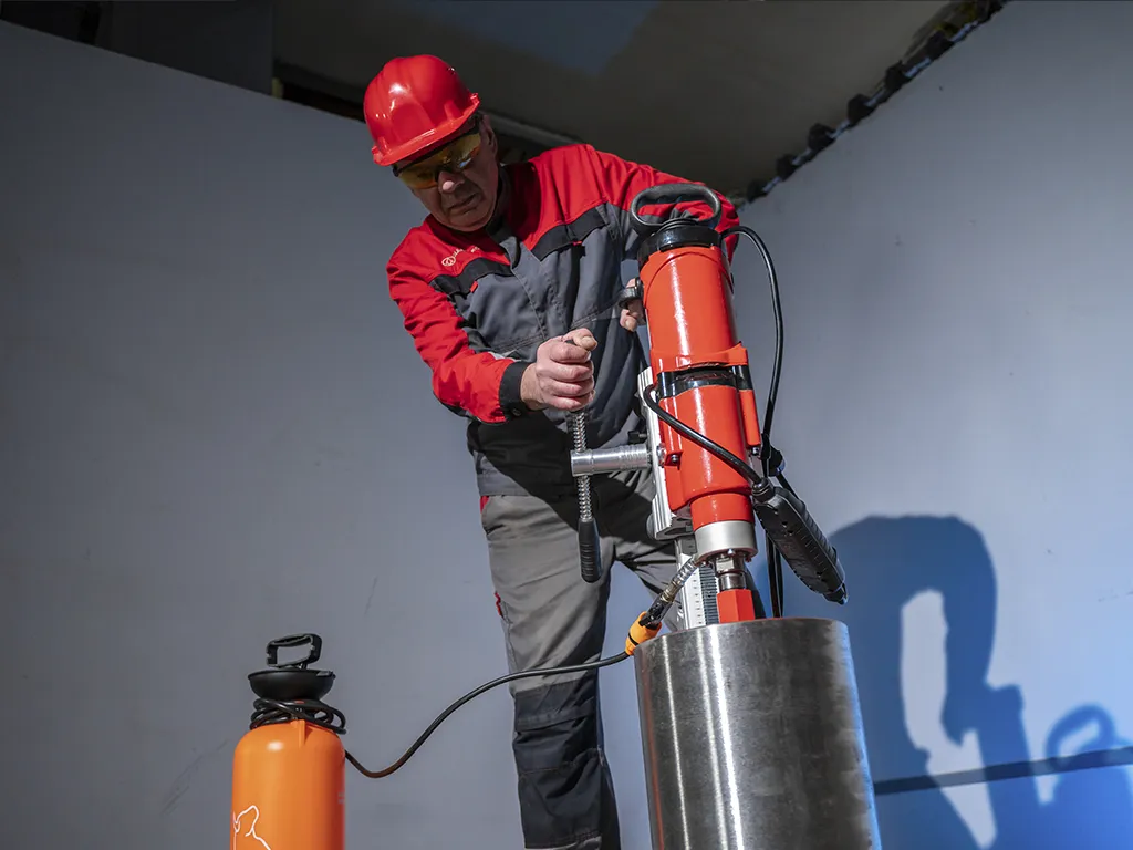 Комплект для алмазного сверления VOLL INDUSTRIAL V-Kit 400 для сверления