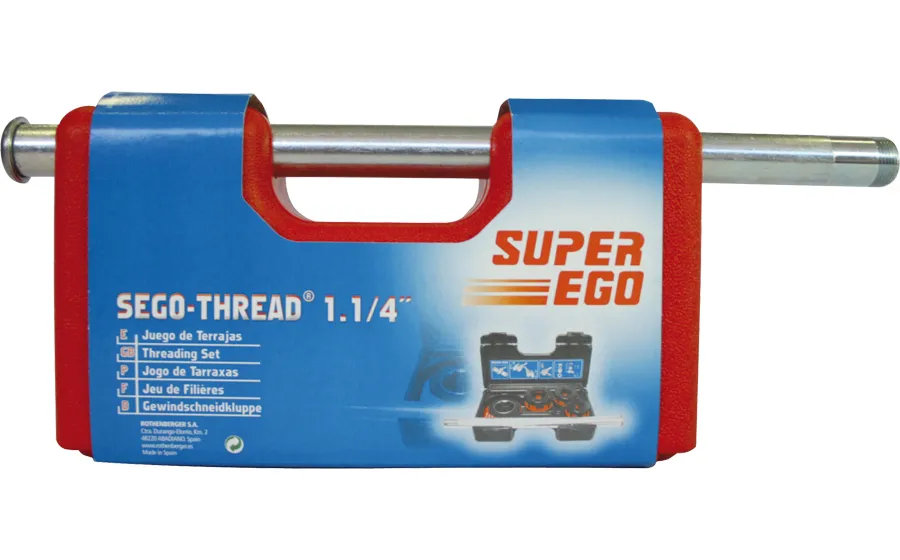 Ручной резьбонарезной набор SUPER-EGO PROMO 1.1/4"