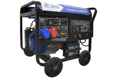 Генератор инверторный сварочный бензиновый  TSS GGW 6.0/250ED-R3