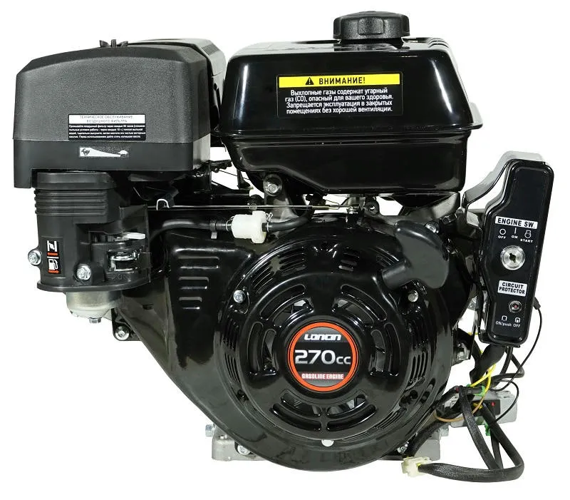 Бензиновый двигатель «Loncin» G270FD  (A type) D25 5А