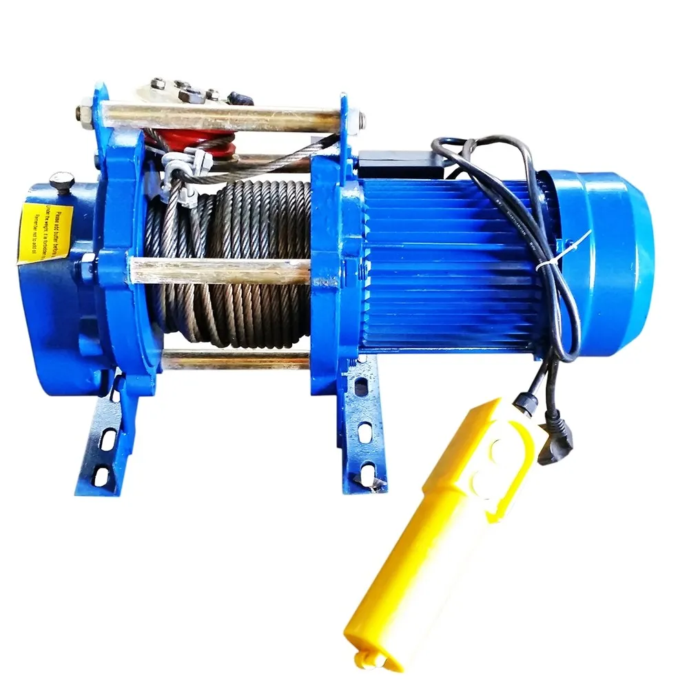 Лебедка CD-500-A (KCD-500 kg, 220 В) с канатом 100 м TOR
