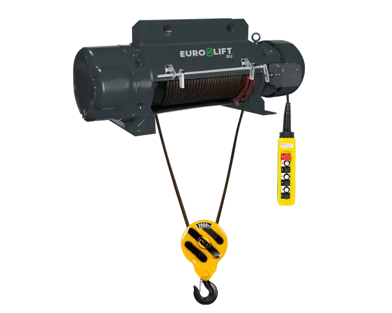 Стационарная таль электрическая CD1 г/п 1тн, в/п 6м «EURO-LIFT»