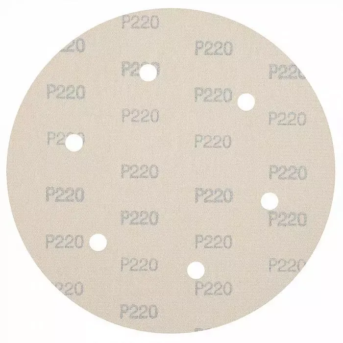 Абразивный круг SCHTAER GRIP Paper 225 мм на бумажной основе 6 отверстий 50 шт GRIPPAPER225P220H6-50 для шлифовки