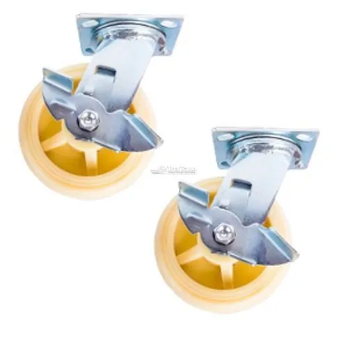 Колесо поворотн. тормоз PP (C550B/PP1042CB3) 100мм
