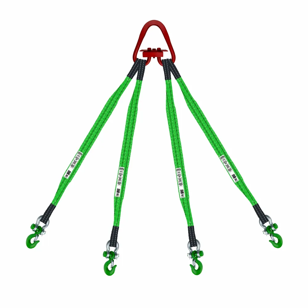 Строп HITCH REGULAR WIDE 4СТ 5,0т 5,00м SF5 60мм четырехветвевой 4СТ SZ079405