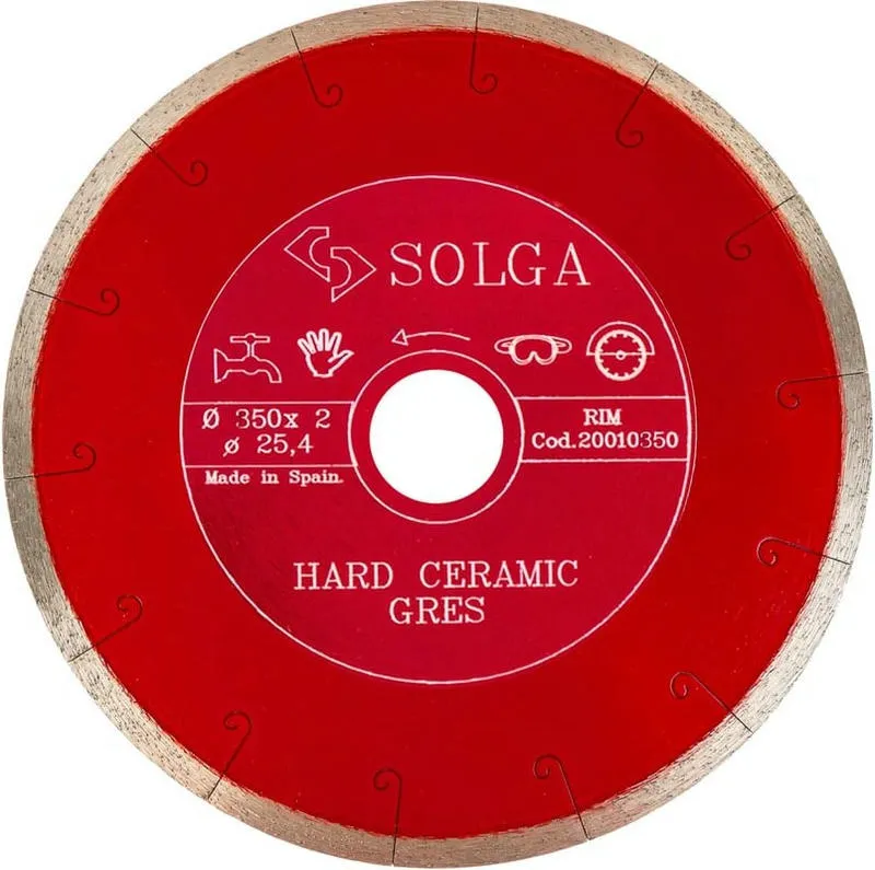 Алмазный диск Solga Diamant HARD CERAMICS Ø350 керамогранит