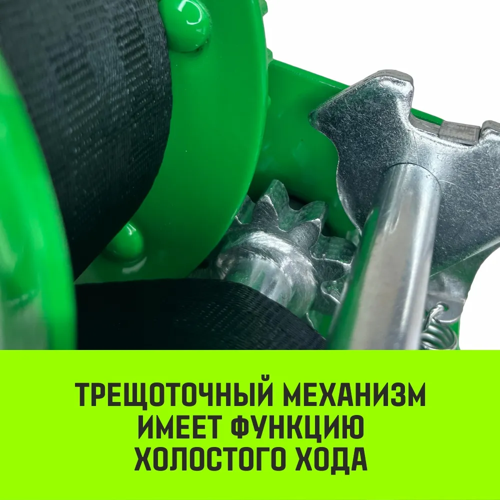 Ручная лебедка барабанная HITCH HW 500, 500 кг, лента 10 м SZ073174