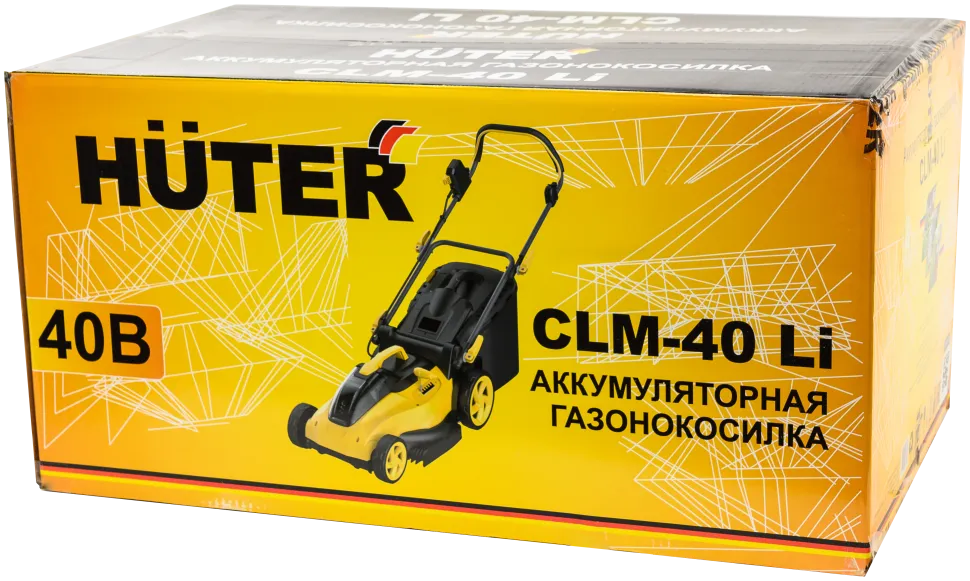 Газонокосилка аккумуляторная Huter CLM-36 Li (с АКБ 4 А/ч и З.У.)