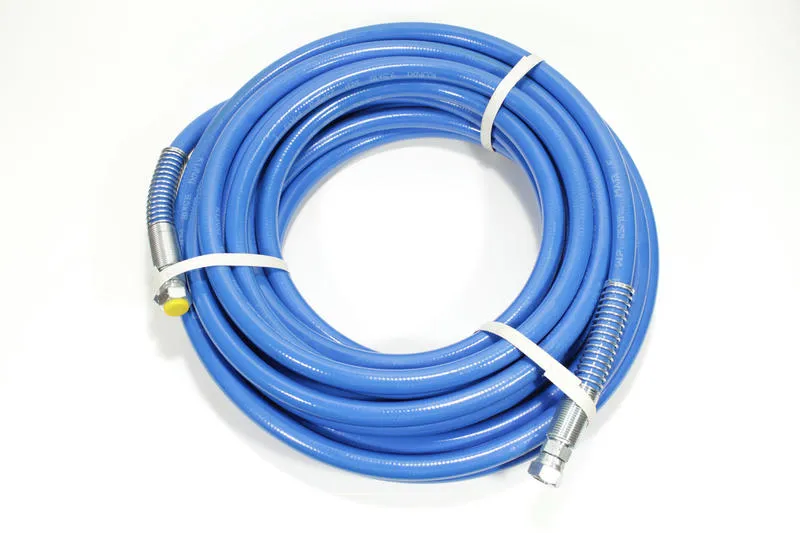 Окрасочный рукав 3/8" х 15 м, Р.Д. 500 бар, с пружинами