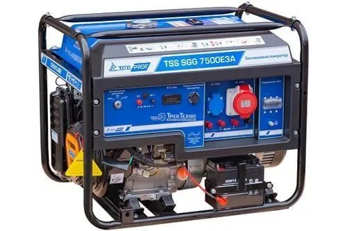 Бензогенератор TSS SGG 7500Е3A с АВР