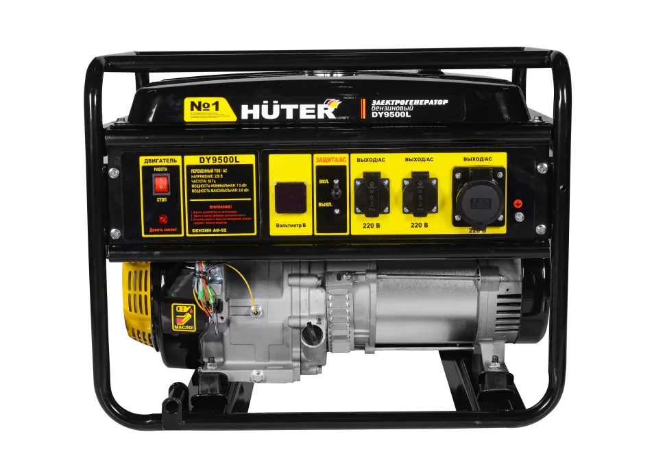 Генератор бензиновый HUTER DY9500L