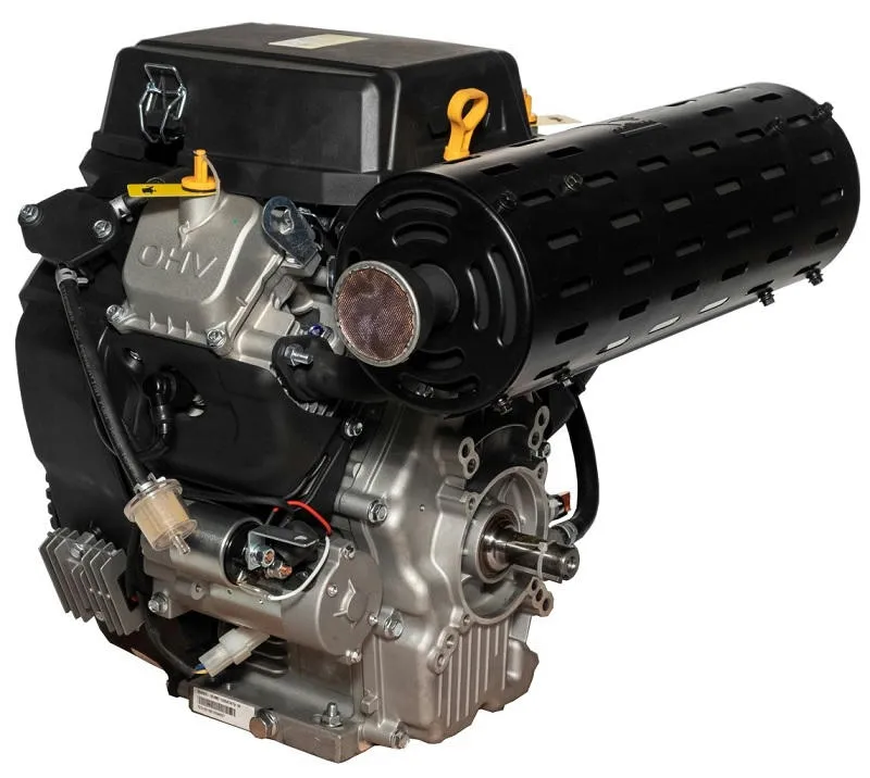 Бензиновый двигатель «Loncin» LC2V80FD (A type) диаметр вала 25.4 20А ручной\электрозапуск
