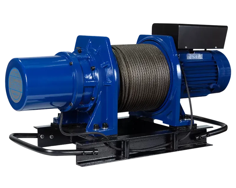 Электрическая лебедка KDJ-3200E1 г/п 3200 кг, 100 м «EURO-LIFT»