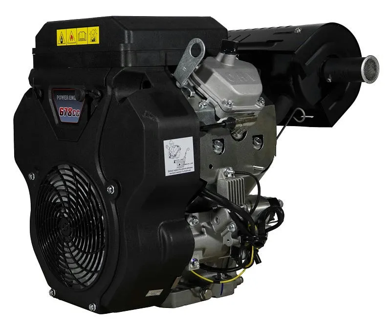 Бензиновый двигатель «Loncin» LC2V78FD-2 (B2 type) конус 3:16 0.8А электрозапуск