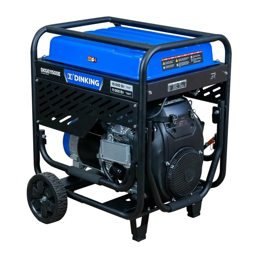 Генератор бензиновый Dinking DKGE11500E 11кВт (ГЕН036)