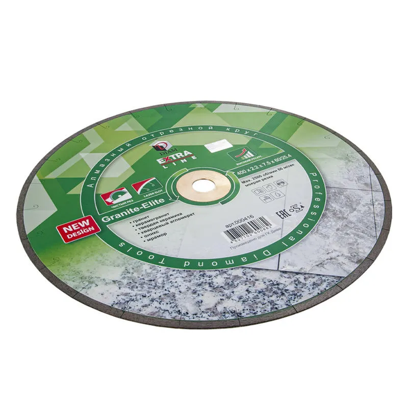 Диск алмазный 400x2.2x7.5x60/25,4 по граниту Extra Line Granite-Elite DIAM