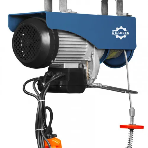 Мини таль PA 220В 500/1000кг, 12/6м комбинированная канатная GEARSEN