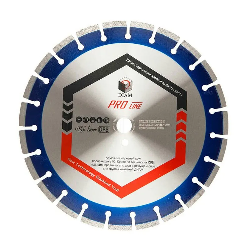 Диск алмазный 350x3.2x10x25.4 по асфальту Pro Line DIAM