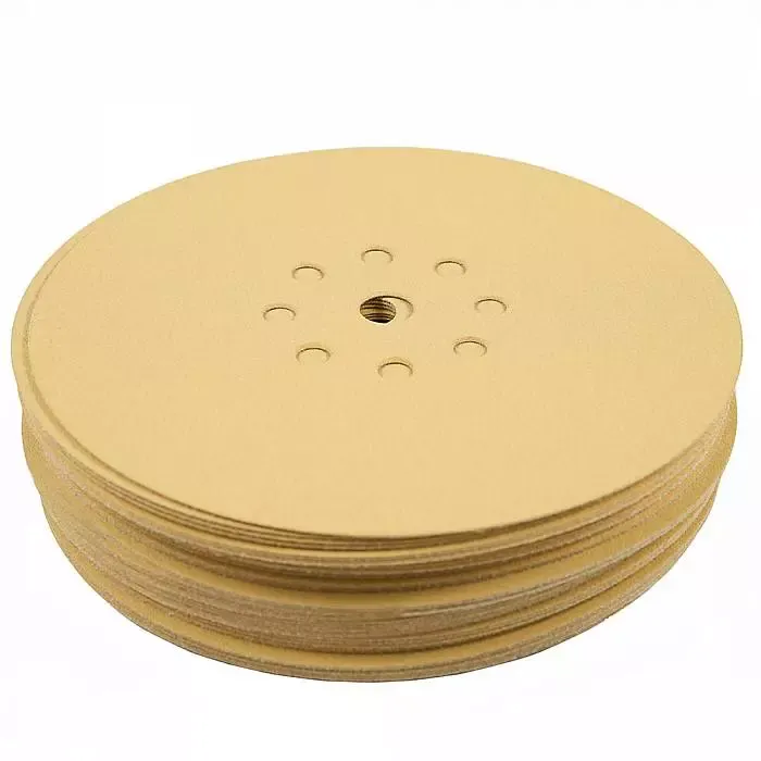 Абразивный круг SCHTAER GRIP Paper 225 мм на бумажной основе 9 отв 50 шт GRIPPAPER225P180H9-50 для шлифовки