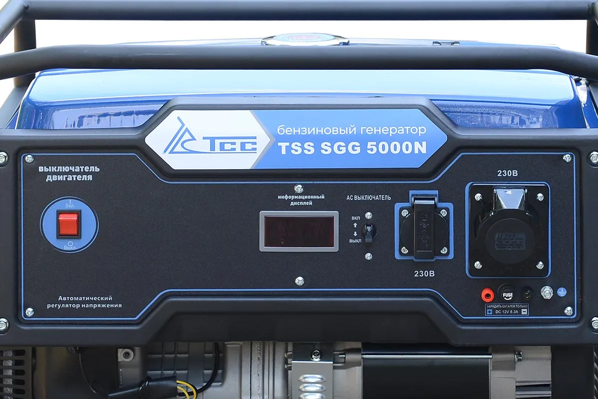 Генератор бензиновый TSS SGG 5000N для дома и дачи
