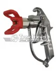 Окрасочный пистолет AvS-Silver+ (350 бар, 7/8", 1/4", 2-х пальцев. с соплодержателем)