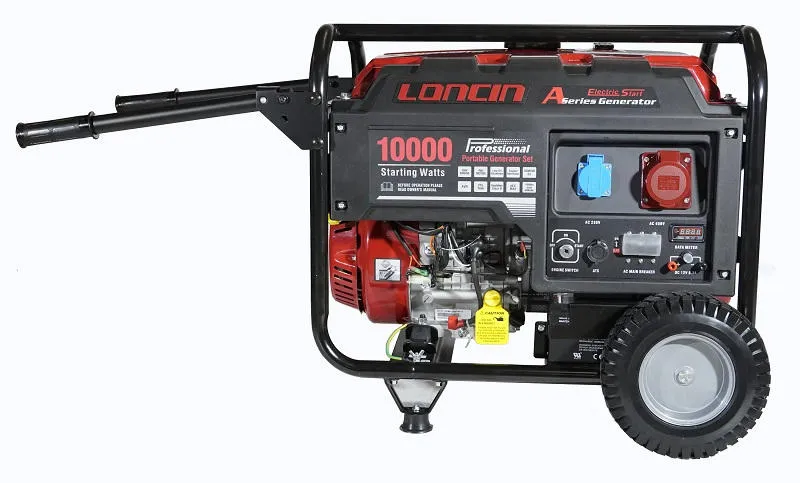 Бензиновый генератор «Loncin»  LC10000D-AS, 3-х фазный