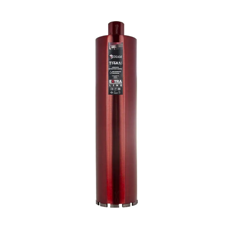Сегментное сверло 122x450x11x1 1/4UNC алмазное EXTRA LINE TITAN DIAM