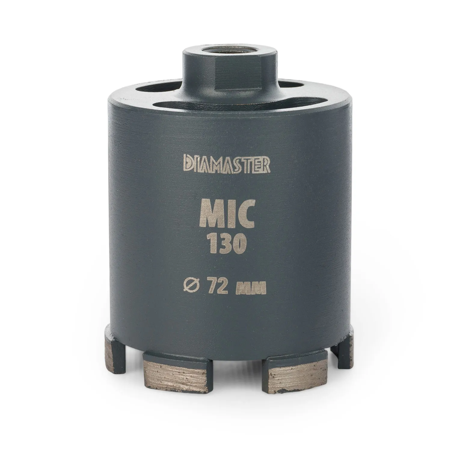 Алмазная коронка DIAMASTER MIC-130 по ж/бетону и кирпичу 72 мм (М16) dry Laser сверление