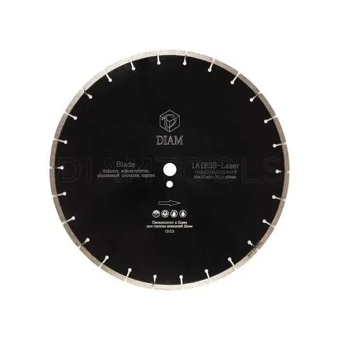 Диск алмазный 450x3.2x10x25.4 отрезной по асфальту Extra Line DIAM Blade