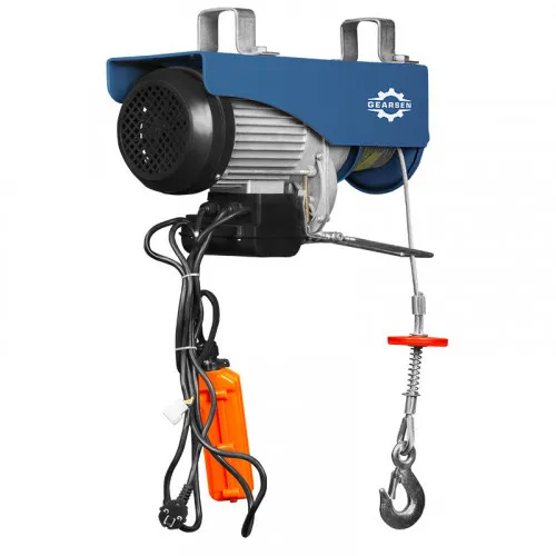 Мини таль PA 220В 500/1000кг, 12/6м комбинированная канатная GEARSEN