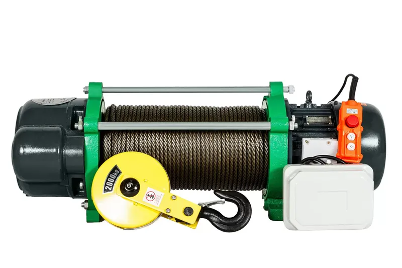 Электрическая лебедка KCD 1000/2000 кг, 30/15 м 380В «EURO-LIFT»