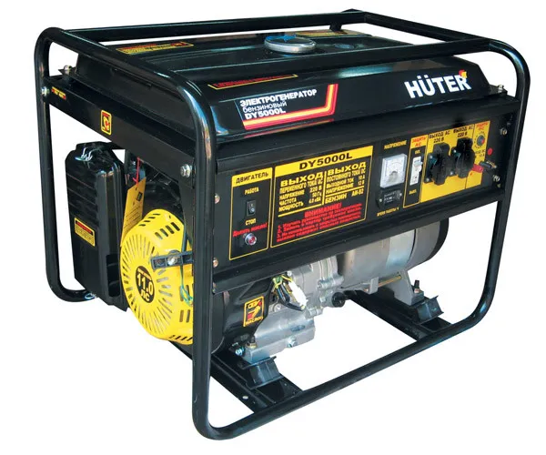 Генератор бензиновый HUTER DY5000L