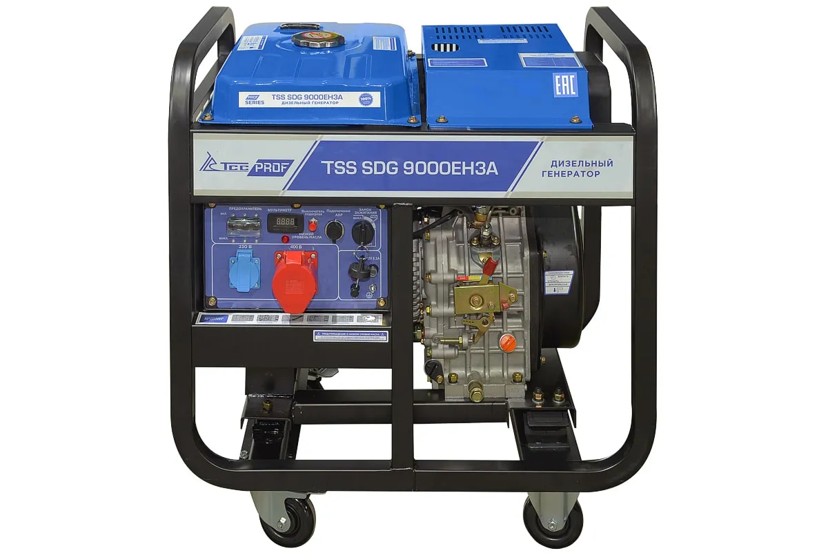 Генератор дизельный TSS SDG 9000EH3A для строительных и промышленных объектов