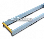Двойной профиль виброрейки, длина 6м, 180х40х4