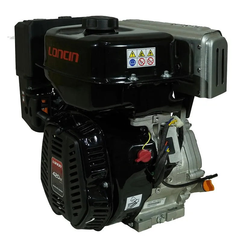 Бензиновый двигатель «Loncin» LC190FA (A type) диаметр вала 25 (лодочная серия)