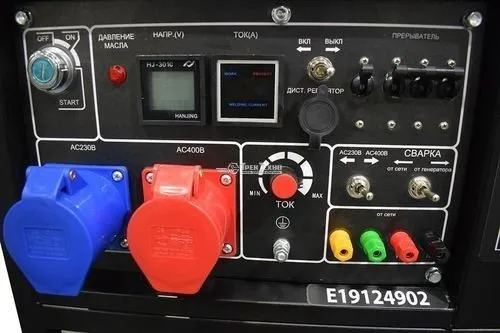 Генератор инверторный сварочный бензиновый  TSS GGW 6.0/250ED-R3