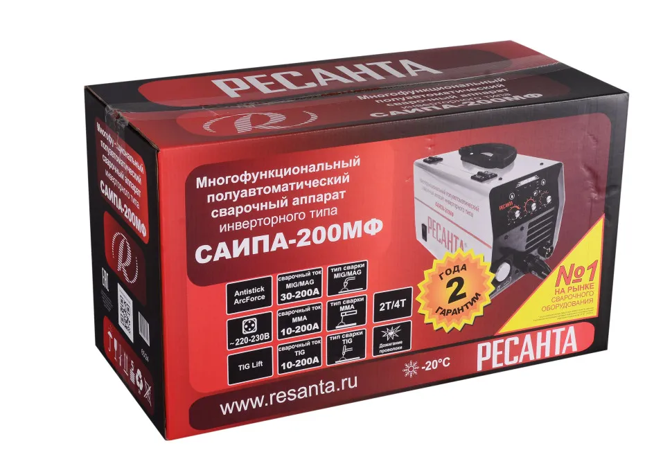 Сварочный аппарат РЕСАНТА САИПА-190МФ
